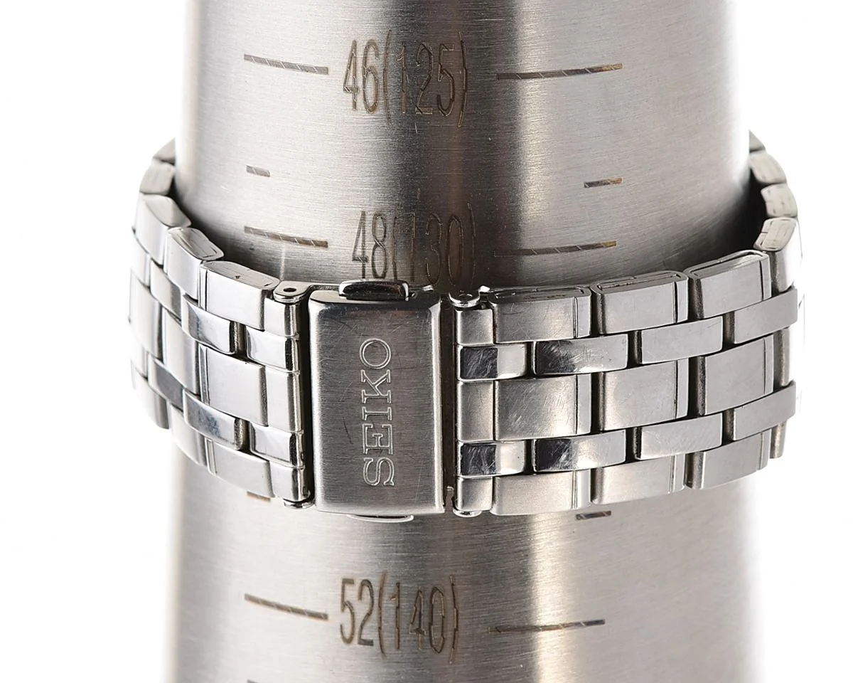Seiko Spirit stylish slim quartz watch with integrated bracelet, May 2002 or 2012