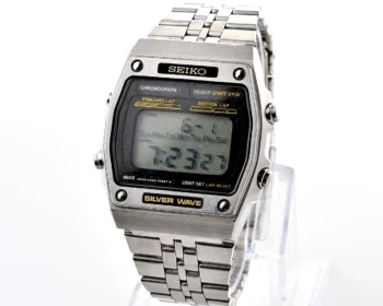 Vintage Seiko Silver Wave A229-5050 Digital Chronograph, from August 1979!