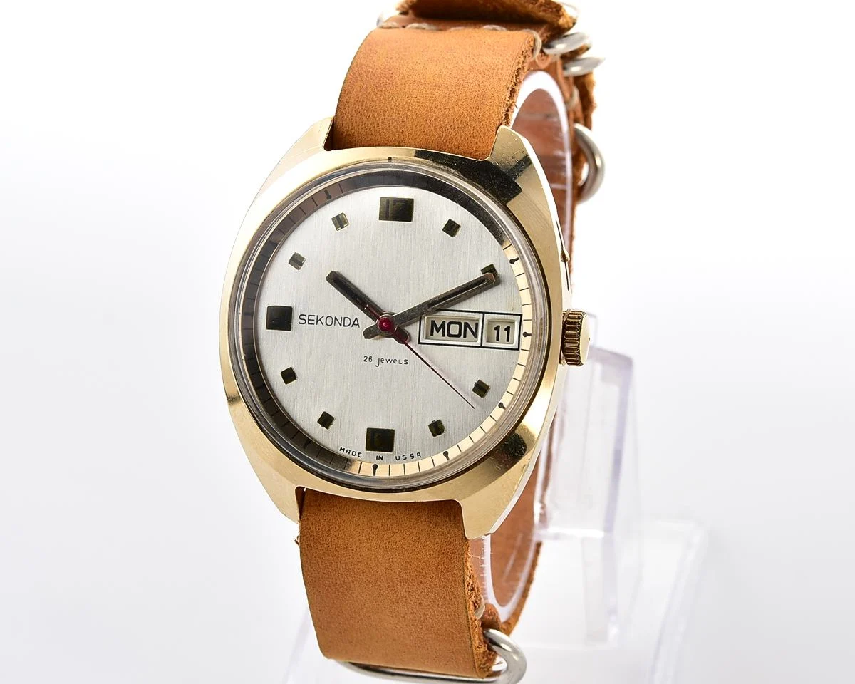 Excellent Sekonda vintage mechanical wristwatch