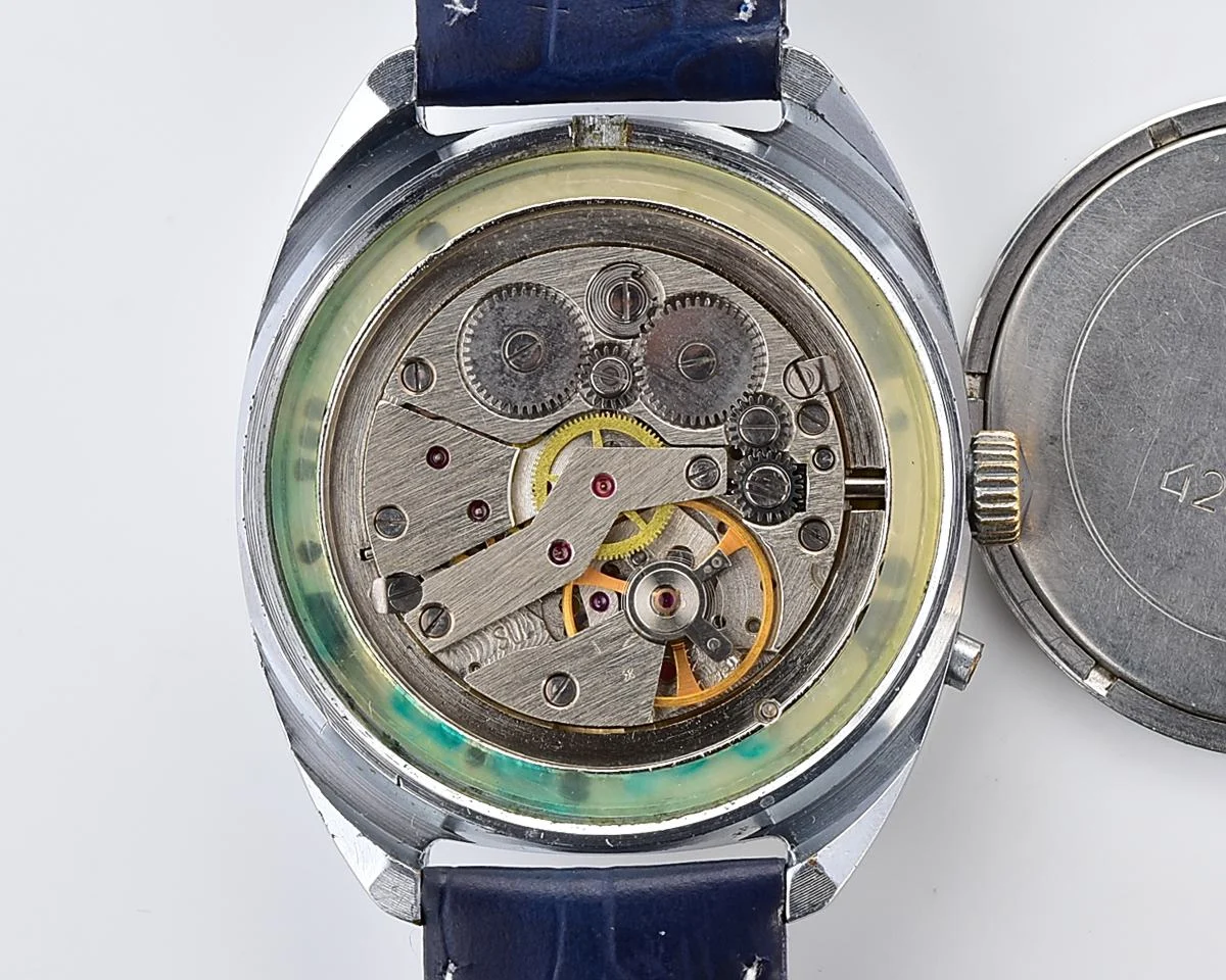 Excellent Slava vintage Soviet mechanical wristwatch