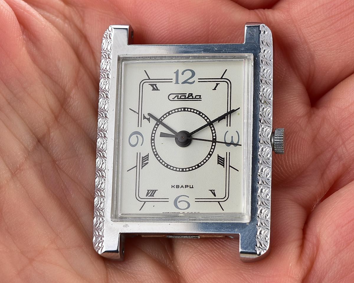 TIME CAPSULE: Automatic soviet SLAVA with quartz movement – New Old Stock(NOS)!