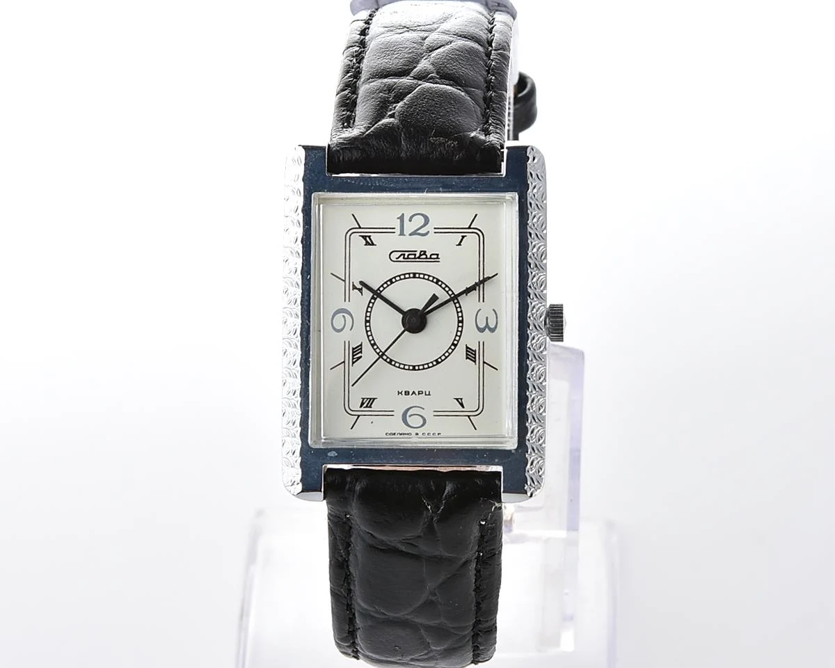 TIME CAPSULE: Soviet Slava with quartz movement – New Old Stock (NOS)!