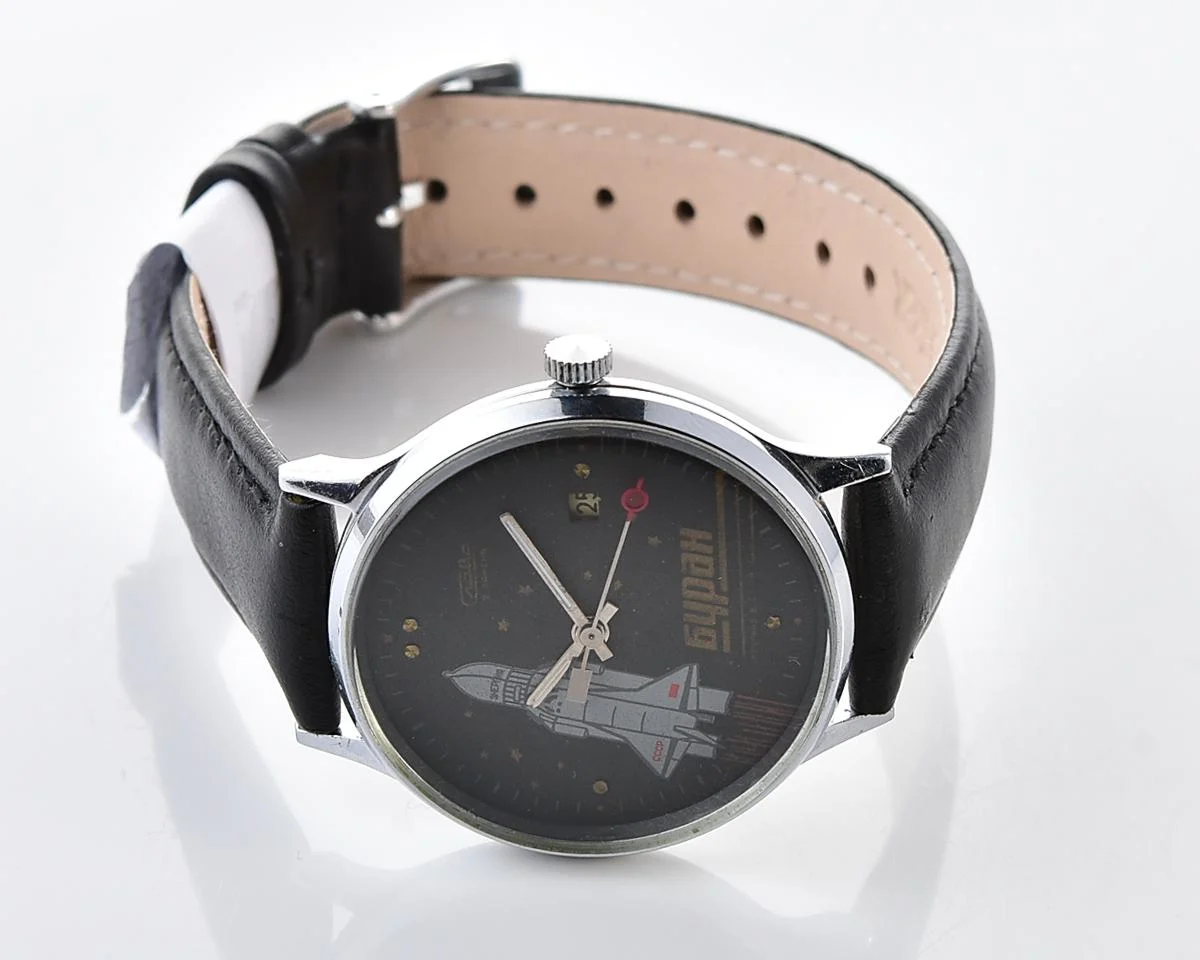 Slava Buran mechanical vintage watch – relic of Soviet space exploration era!