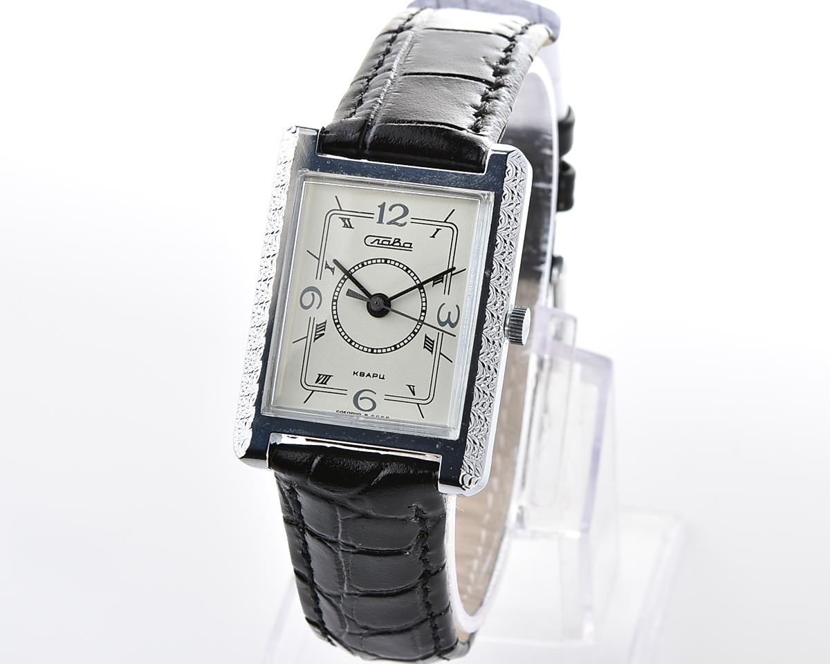 Vintage soviet SLAVA with automatic quartz movement - New Old Stock(NOS)!