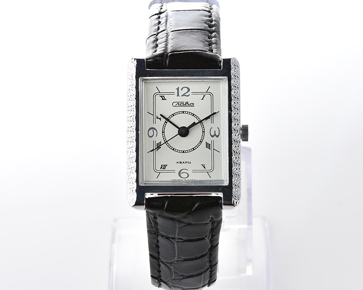 Vintage soviet SLAVA with automatic quartz movement - New Old Stock(NOS)!