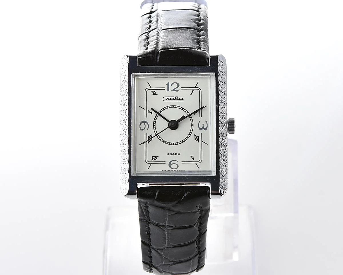 Vintage Soviet Slava with quartz movement - New Old Stock (NOS)!