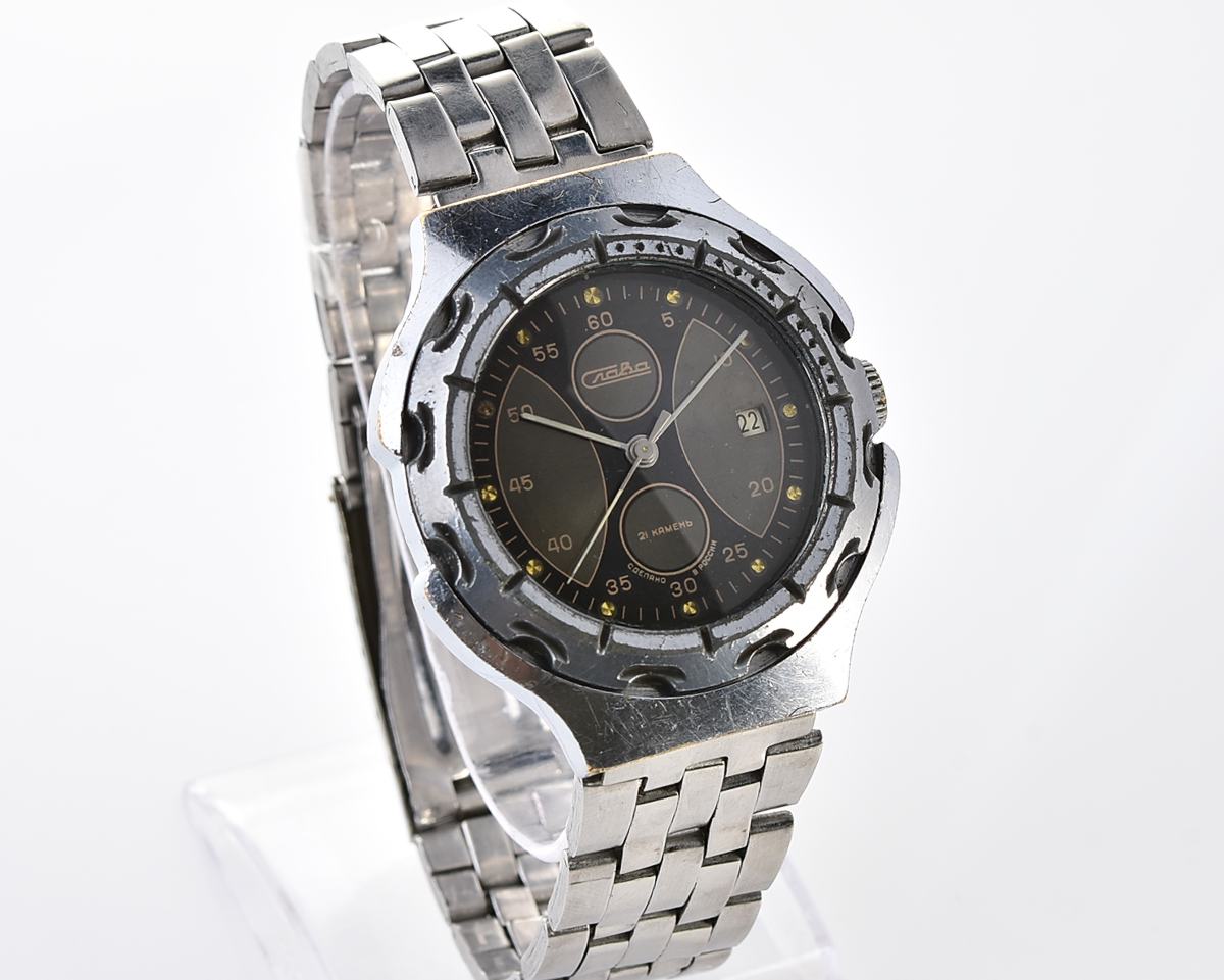 Slava "Chronograph" mechanical wristwatch