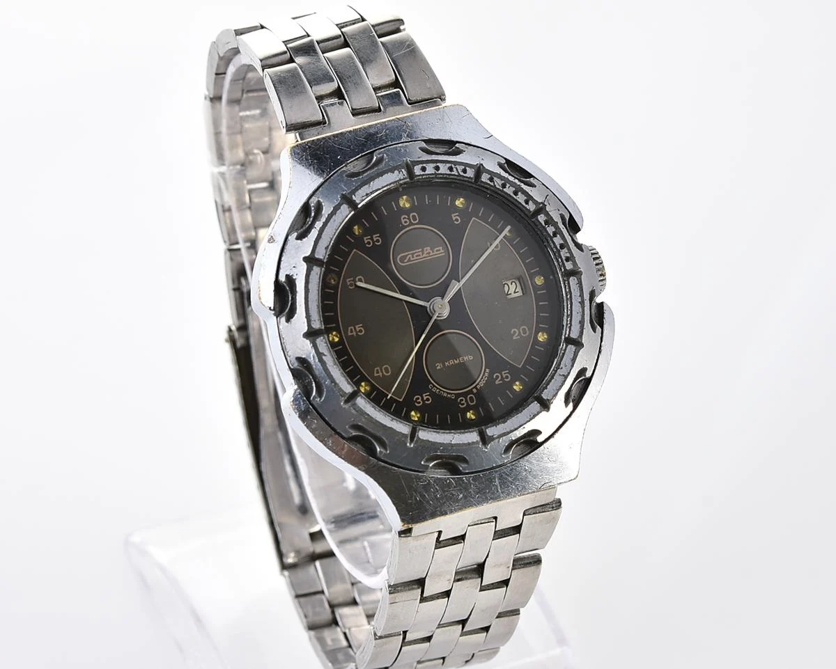 Slava "Chronograph" mechanical wristwatch