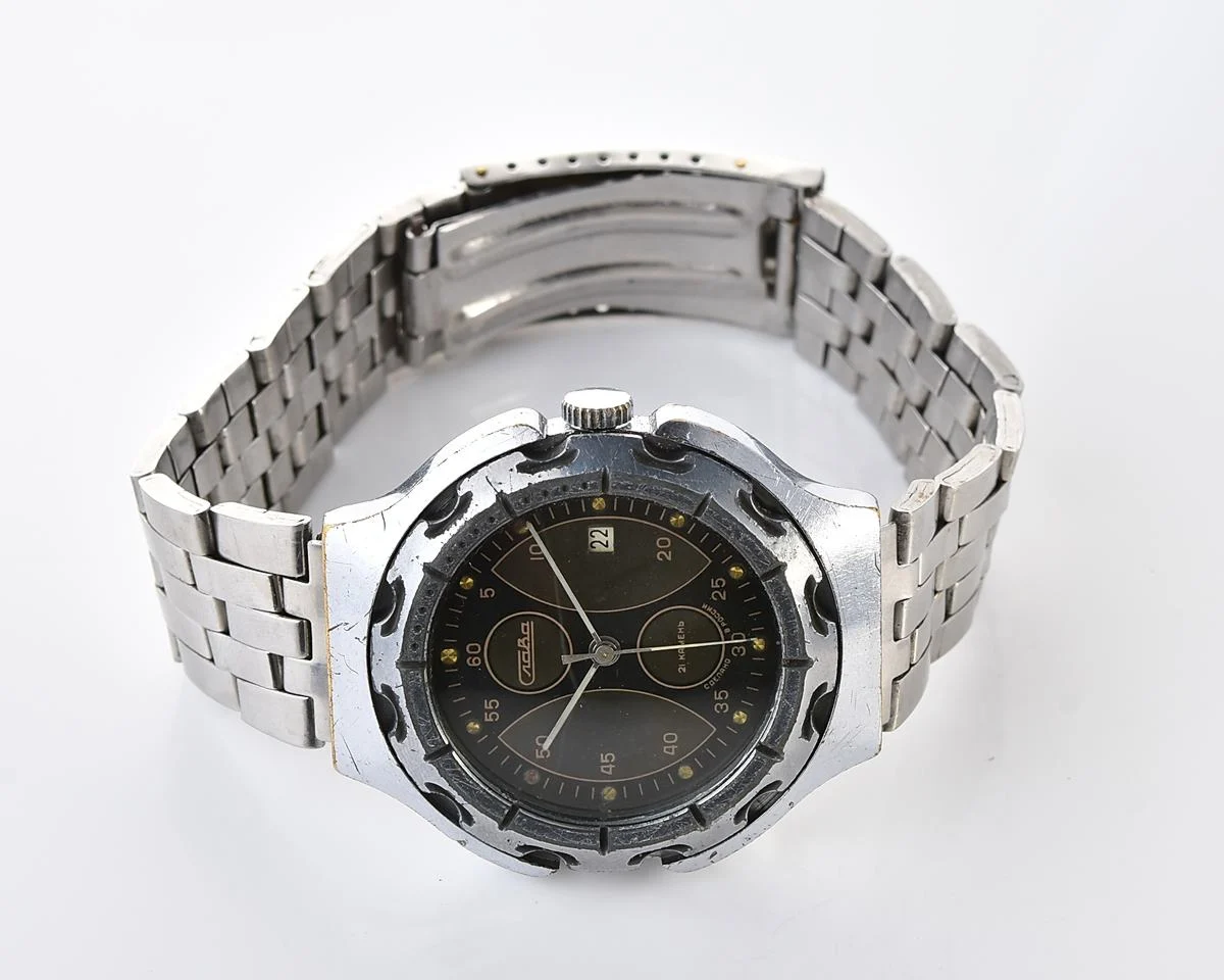 Slava "Chronograph" mechanical wristwatch
