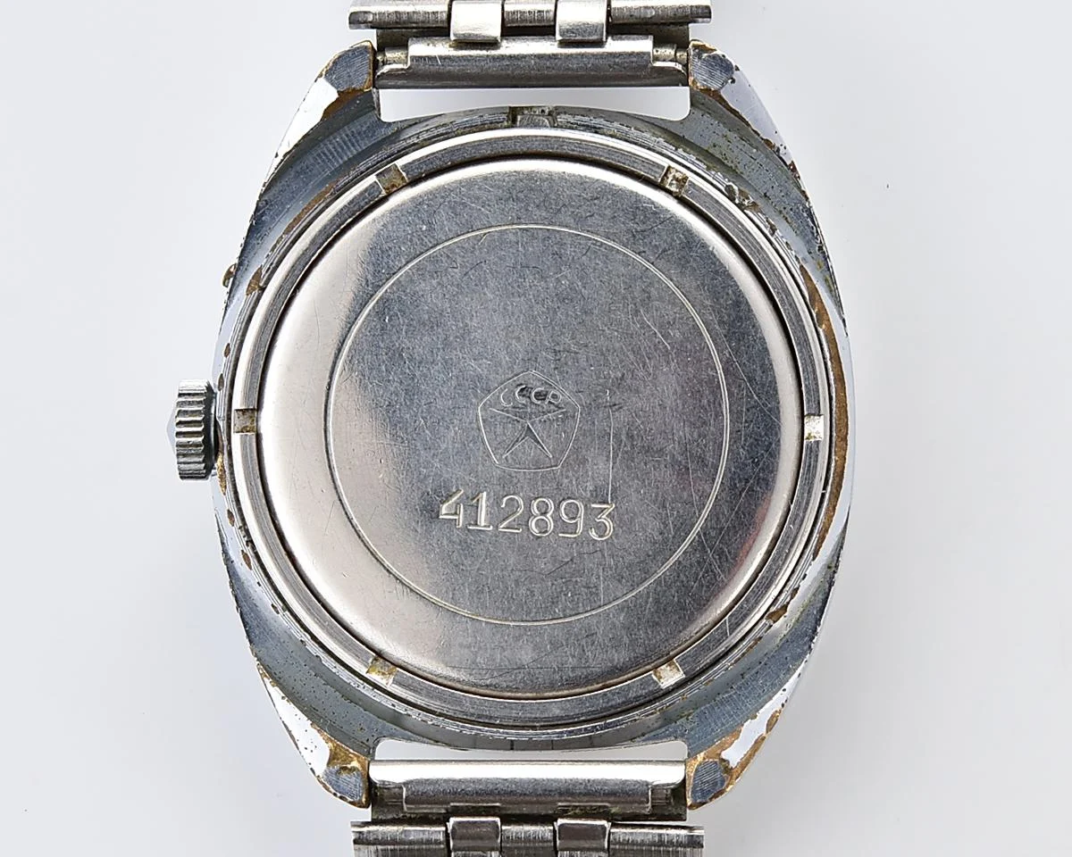 Large Slava Soviet mechanical vintage watch – automatic self winding movement
