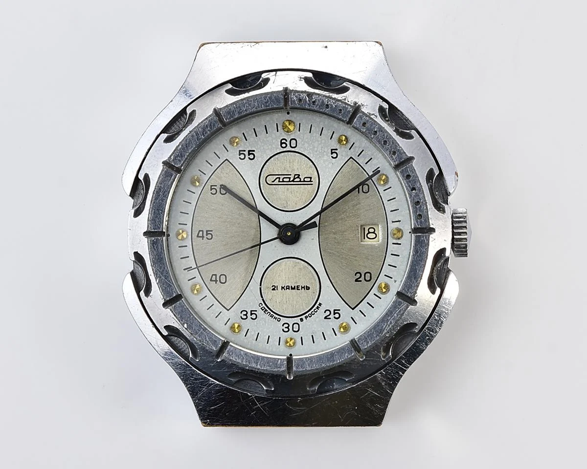 Slava "Chronograph" mechanical wristwatch