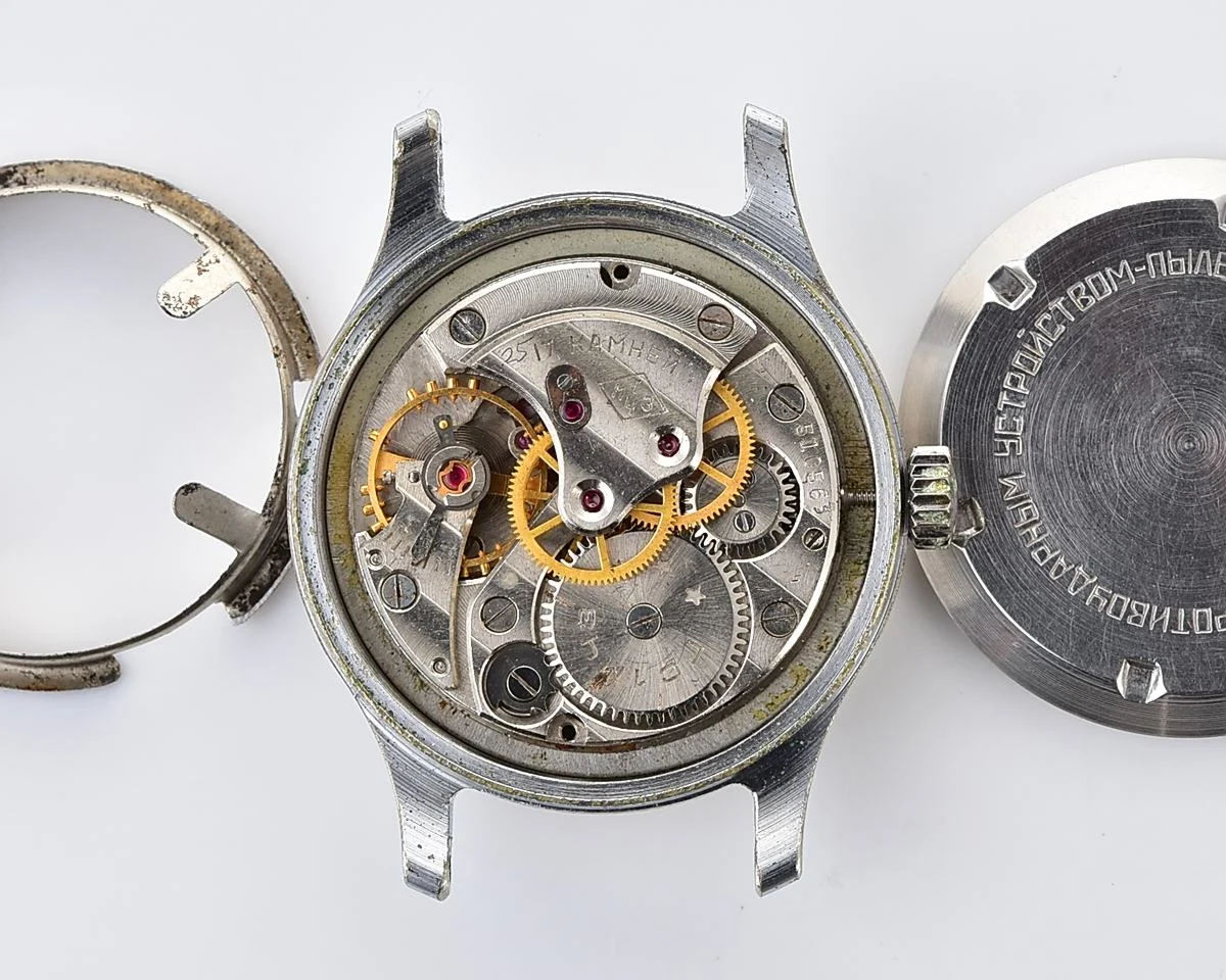 Vntage Soviet Sportivnie mechanical watch from the 1950s