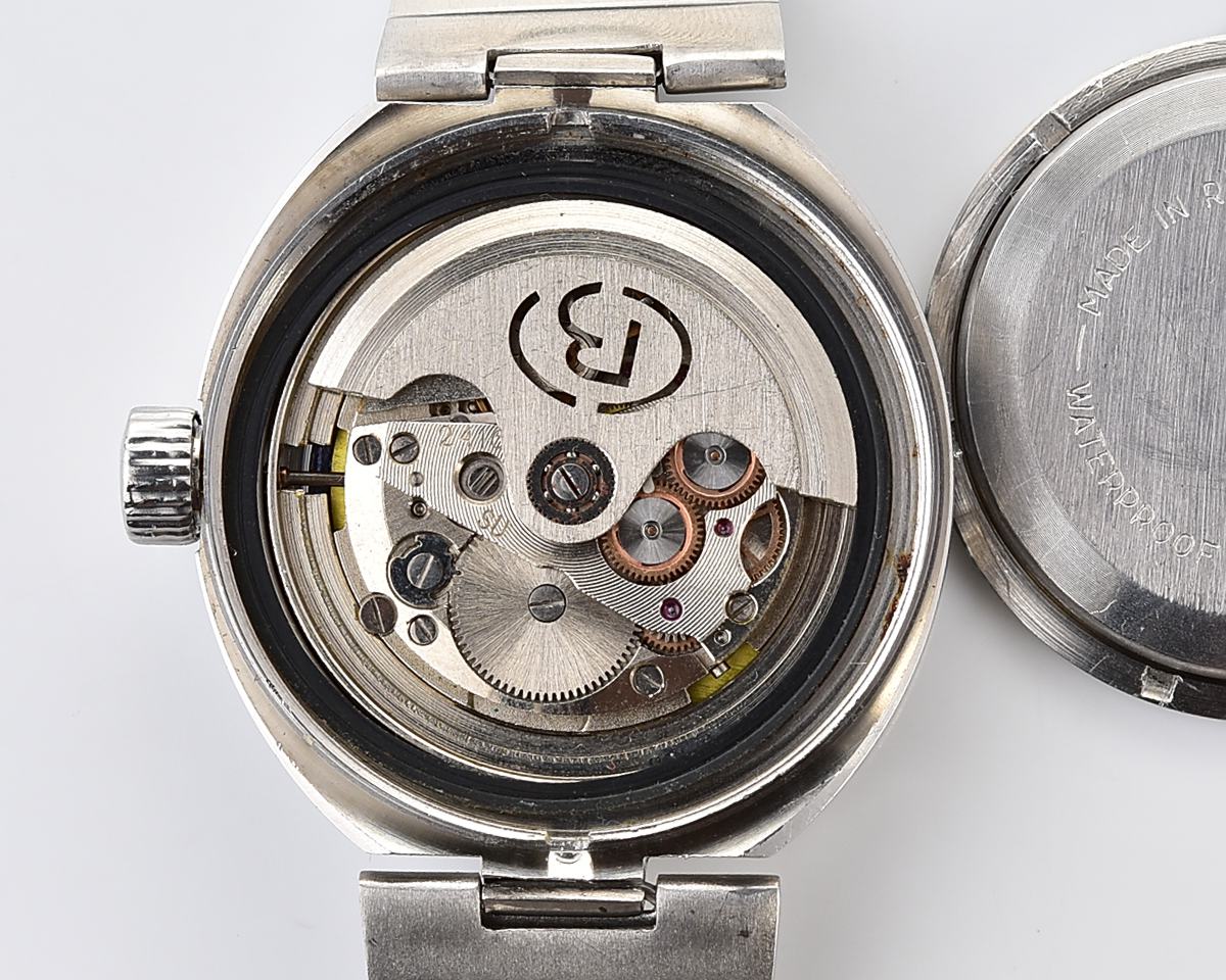 Vostok Amphibia DIVER wristwatch (Scuba Dude), with vintage stainless steel bracelet