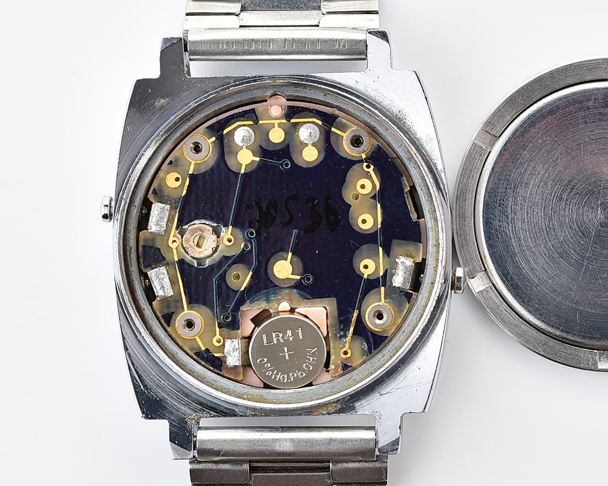 Vintage soviet ZiM digital electronic LCD wristwatch