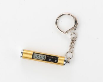 Soviet Electronika-5 - cool vintage keychain digital watch