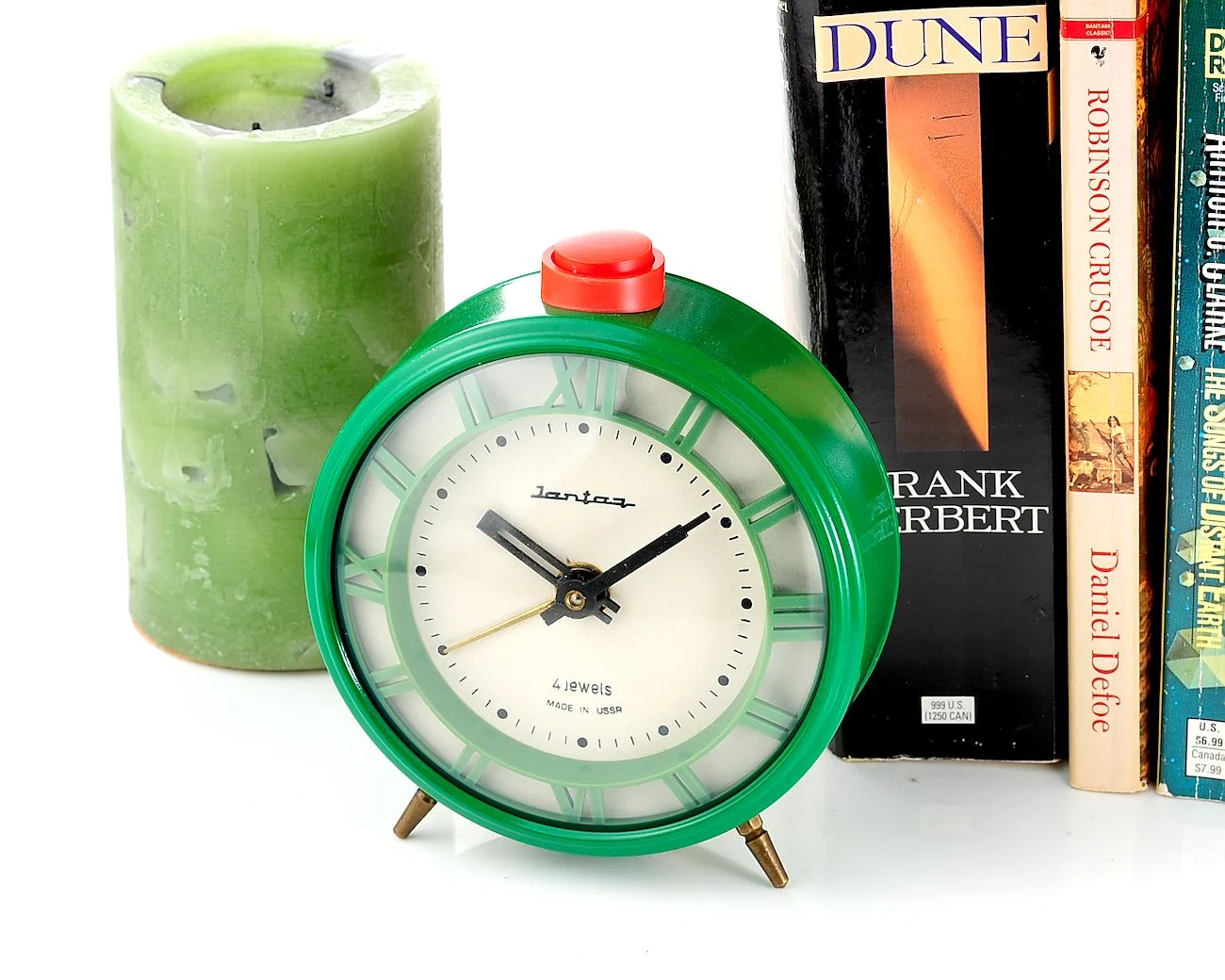 watch Yantar green alarm clock 16046-SCS_1969