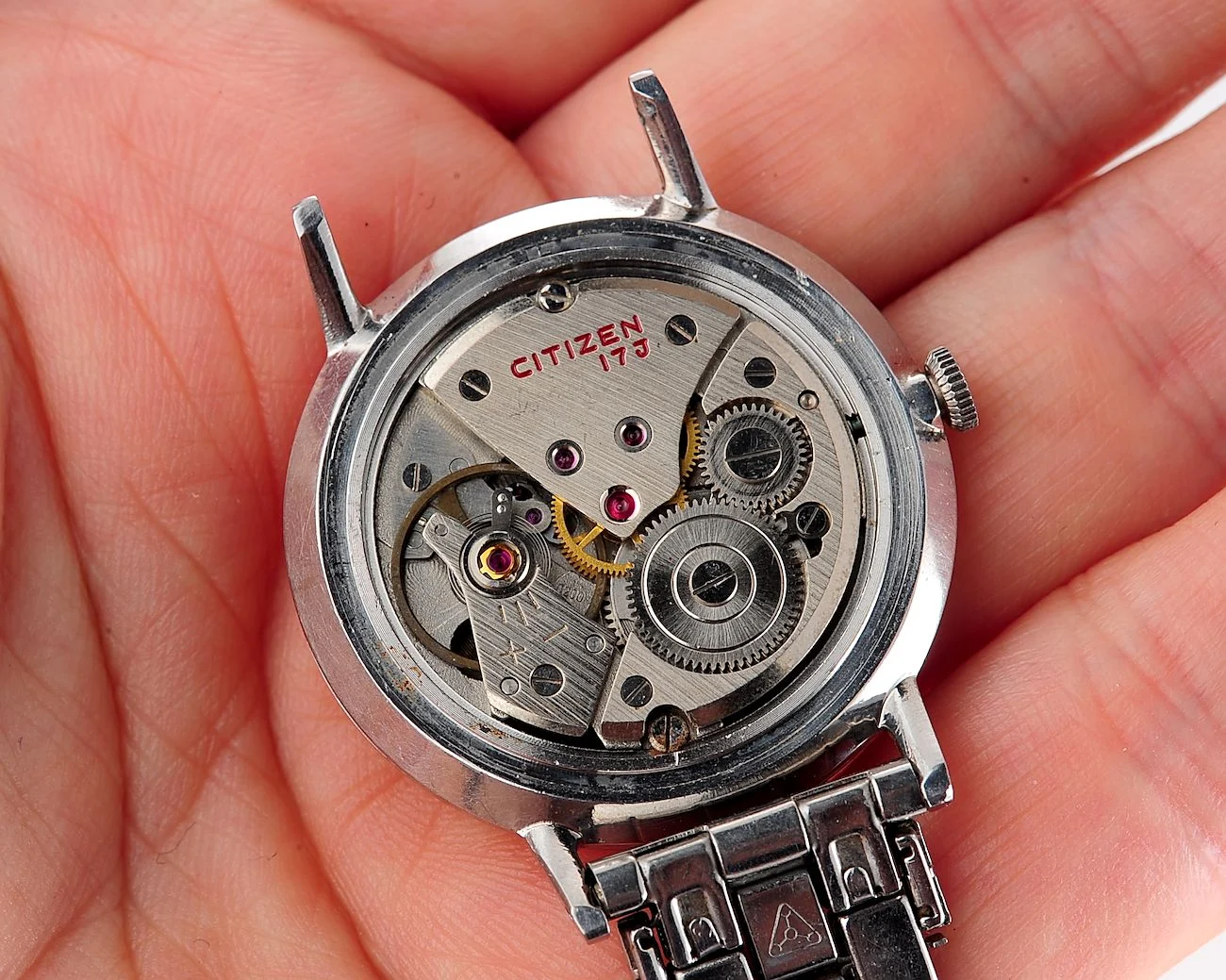Vintage Citizen Homer – Silver Sunburst Manual-Wind mechanical