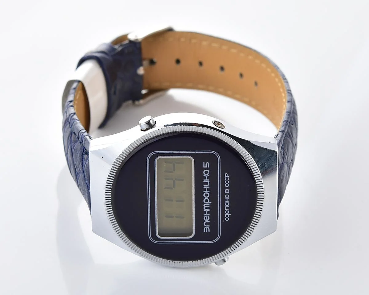 Vintage USSR digital wristwatch Electronika-5
