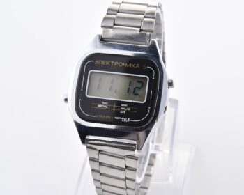 Vintage USSR digital watch Electronika 5