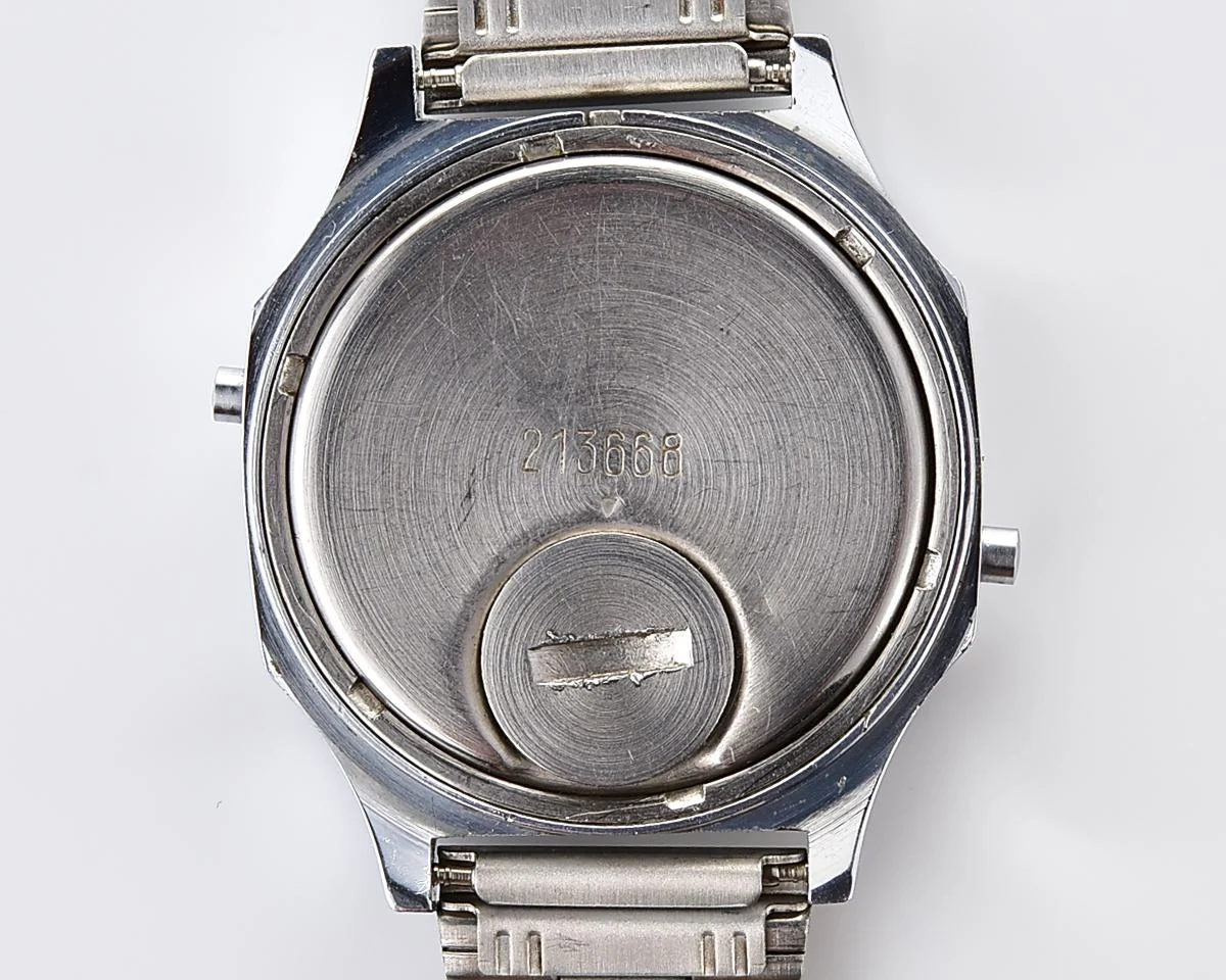 Rare Soviet vintage USSR digital watch Electronika 5 - export version for Spanish speaking world!