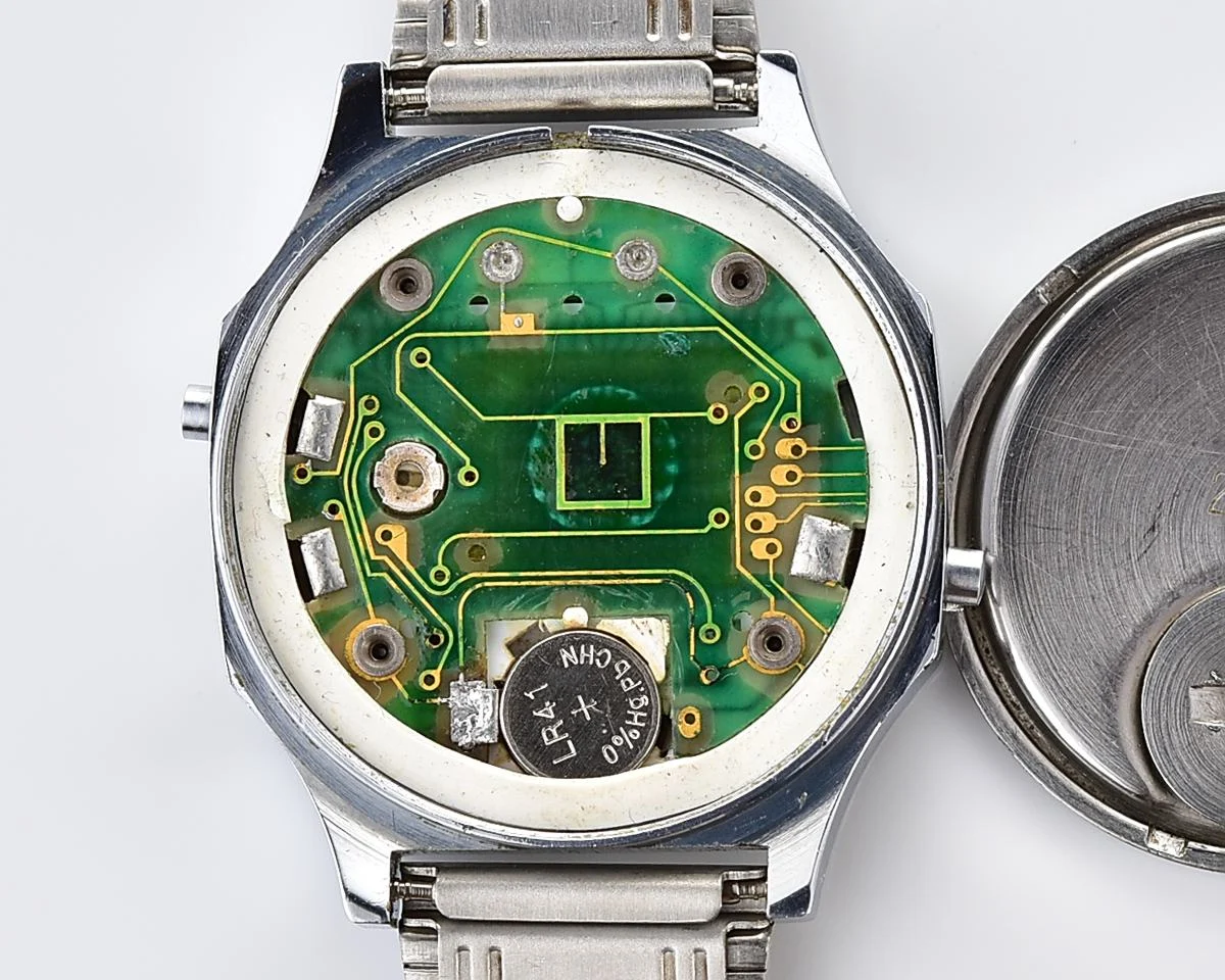 Rare Soviet vintage USSR digital watch Electronika 5 - export version for Spanish speaking world!