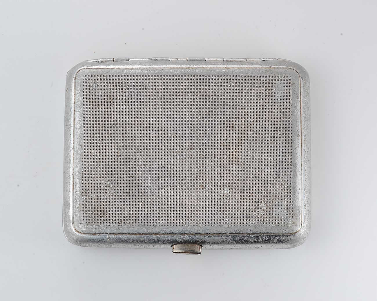 Vintage Space Rocket Vostok-1 metal cigarette box - soviet cosmos exploration era relic