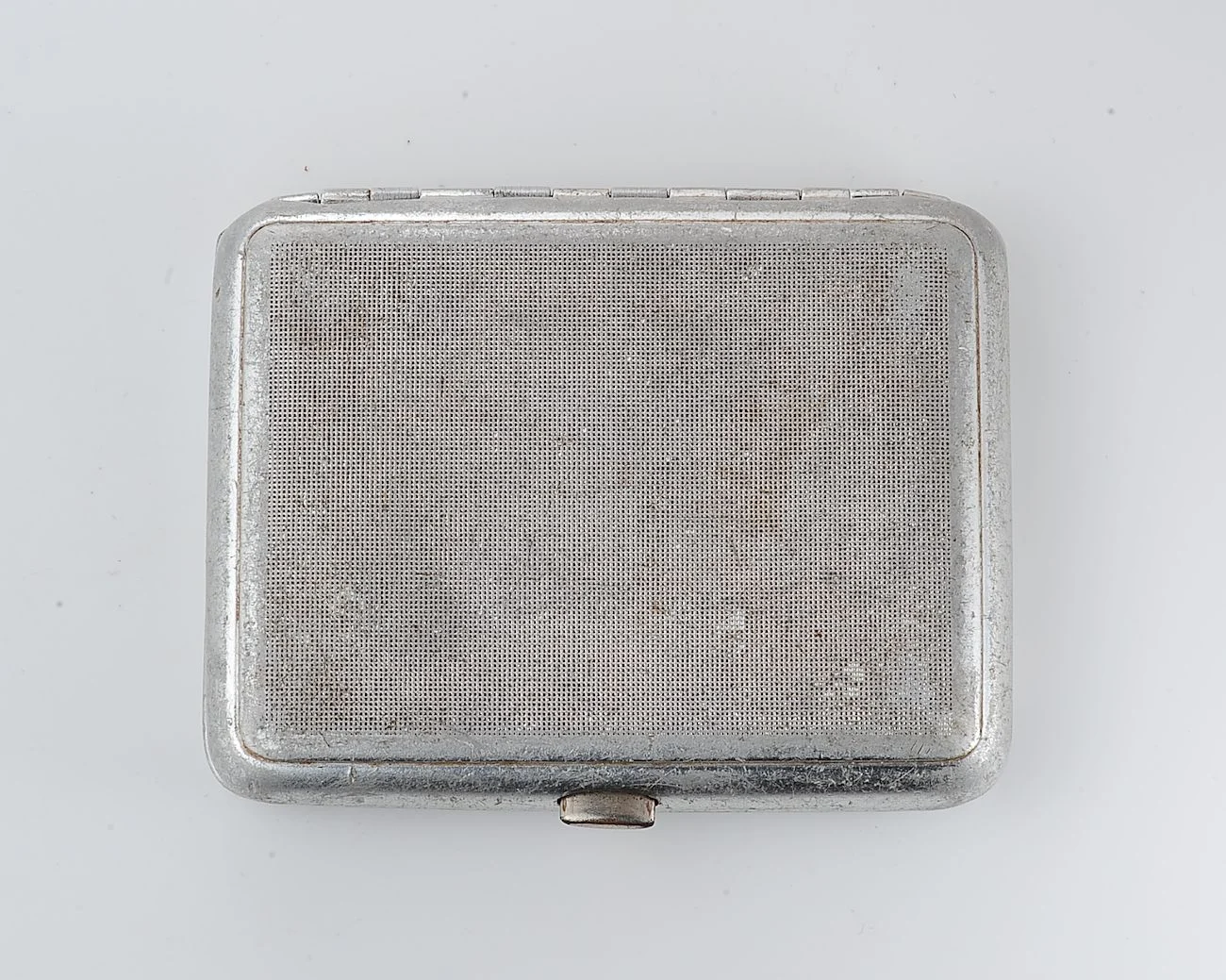 Vintage Space Rocket Vostok-1 metal cigarette box - Soviet cosmos exploration era relic