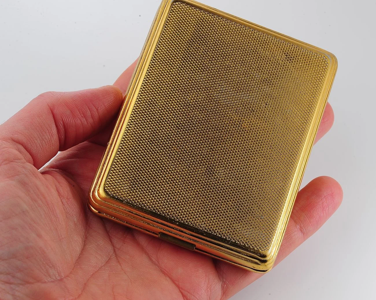 Soviet Satellites(Sputniks) vintage metal cigarette box - Soviet cosmos exploration era relic