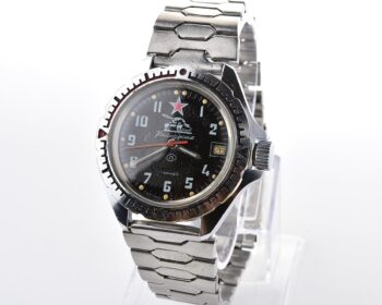 Soviet Vostok Komandirskie TANK mechanical wristwatch