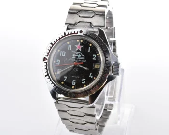 Soviet Vostok Komandirskie Tank mechanical wristwatch