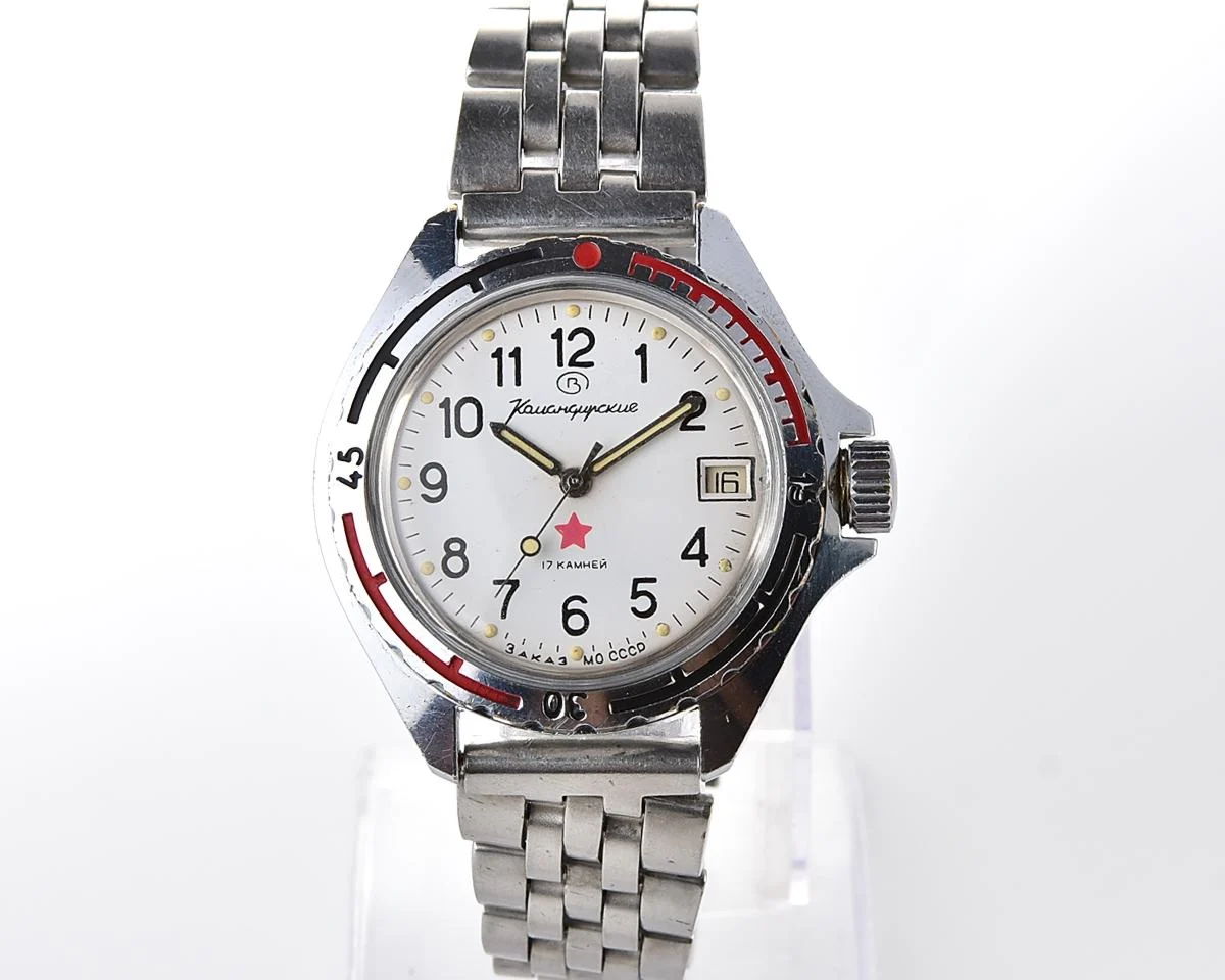 Soviet Vostok Komandirskie limited series watch - "Zakaz MO CCCP"!
