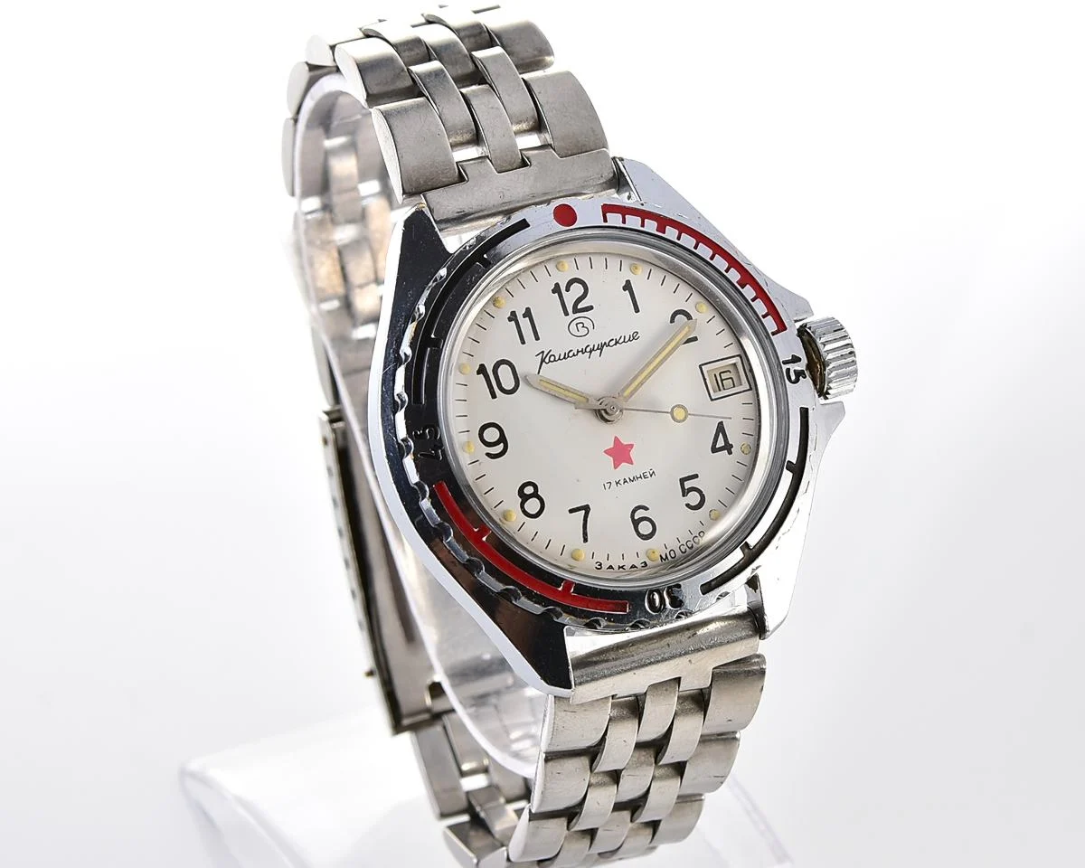 Soviet Vostok Komandirskie limited series watch - "Zakaz MO CCCP"!