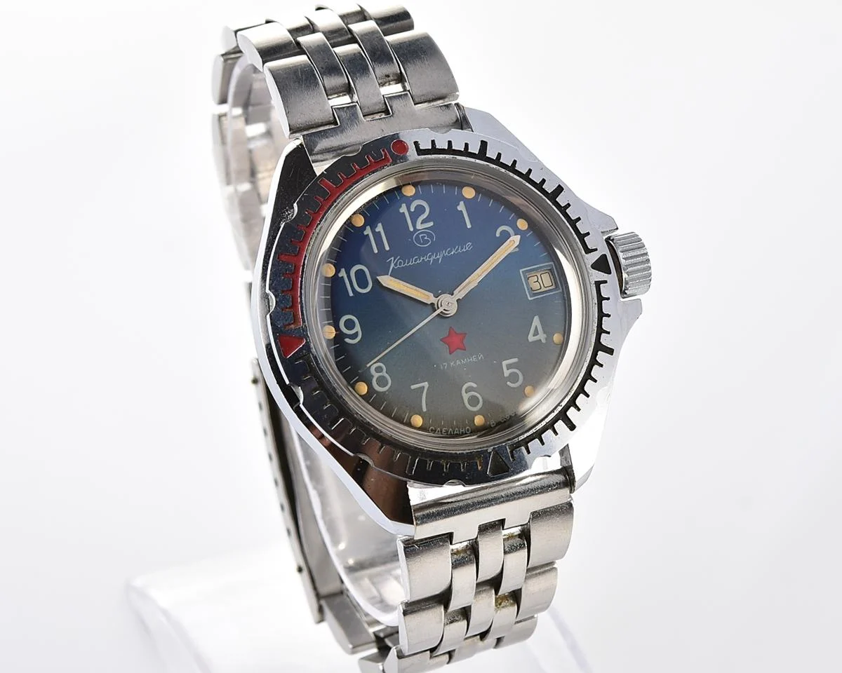 Soviet Vostok Komandirskie limited series watch - "Zakaz MO CCCP"!