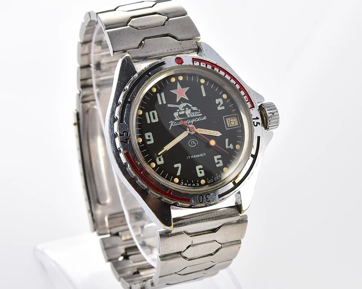 Vostok Komandirskie TANK mechanical watch limited series – “Zakaz MO CCCP”