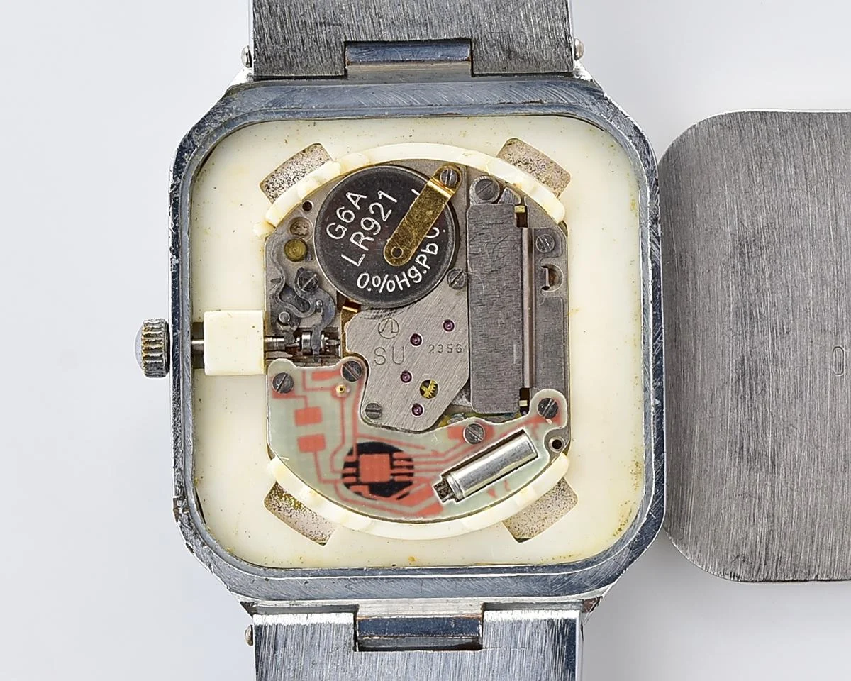 Soviet LUCH wristwatch with quartz movement