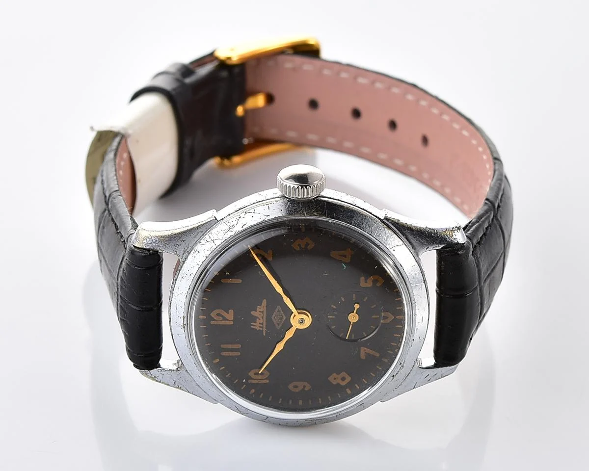 Vintage soviet mechanical NEVA wristwatch