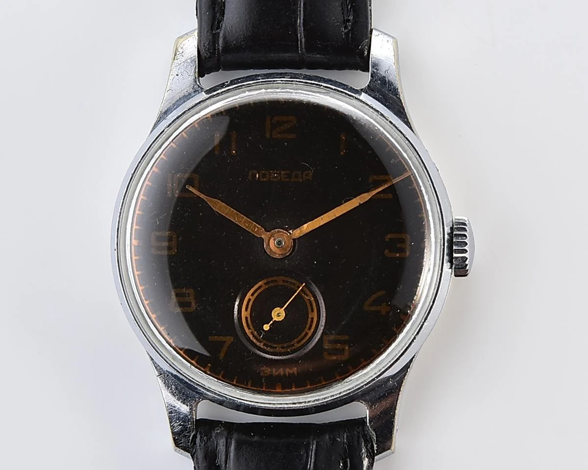 Vintage Soviet mechanical watch Pobeda, ZiM factory, the 4th quarter of 1957
