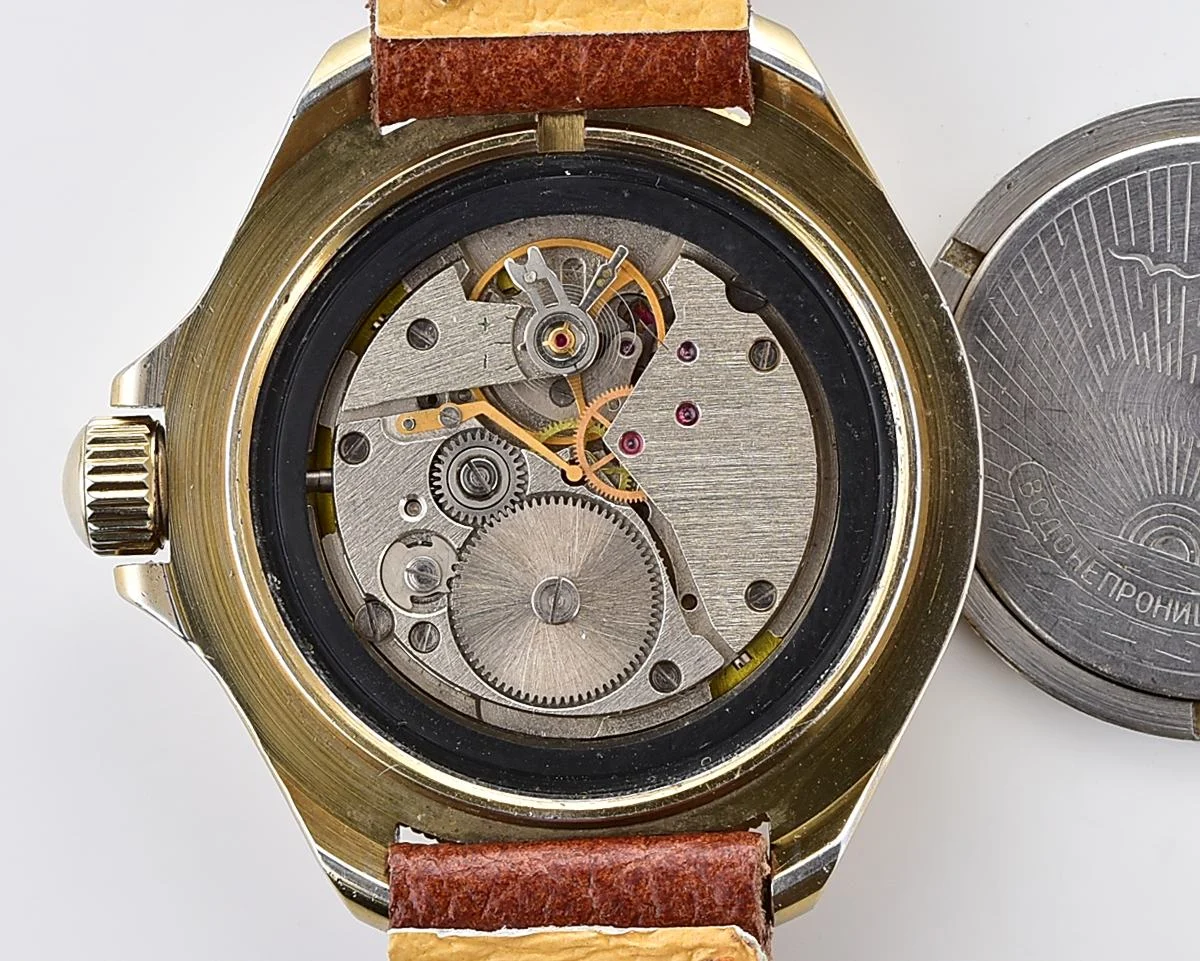 Vostok Komandirskie watch with flag of UKRAINE!