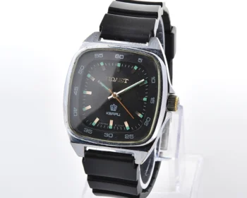Large soviet POLJOT watch with automatic quartz movement