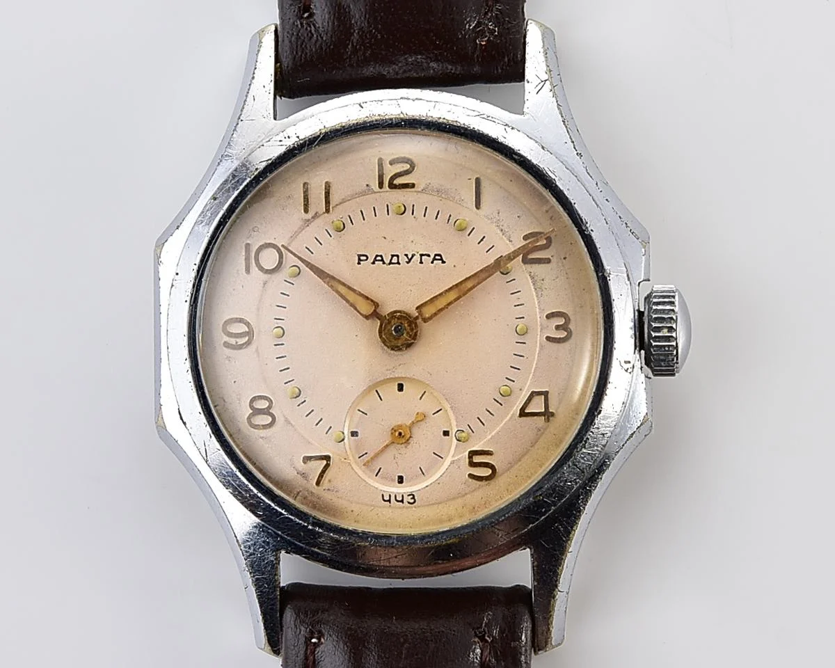 Vintage Soviet Raduga (Vostok) mechanical watch, from the 2nd quarter of 1959