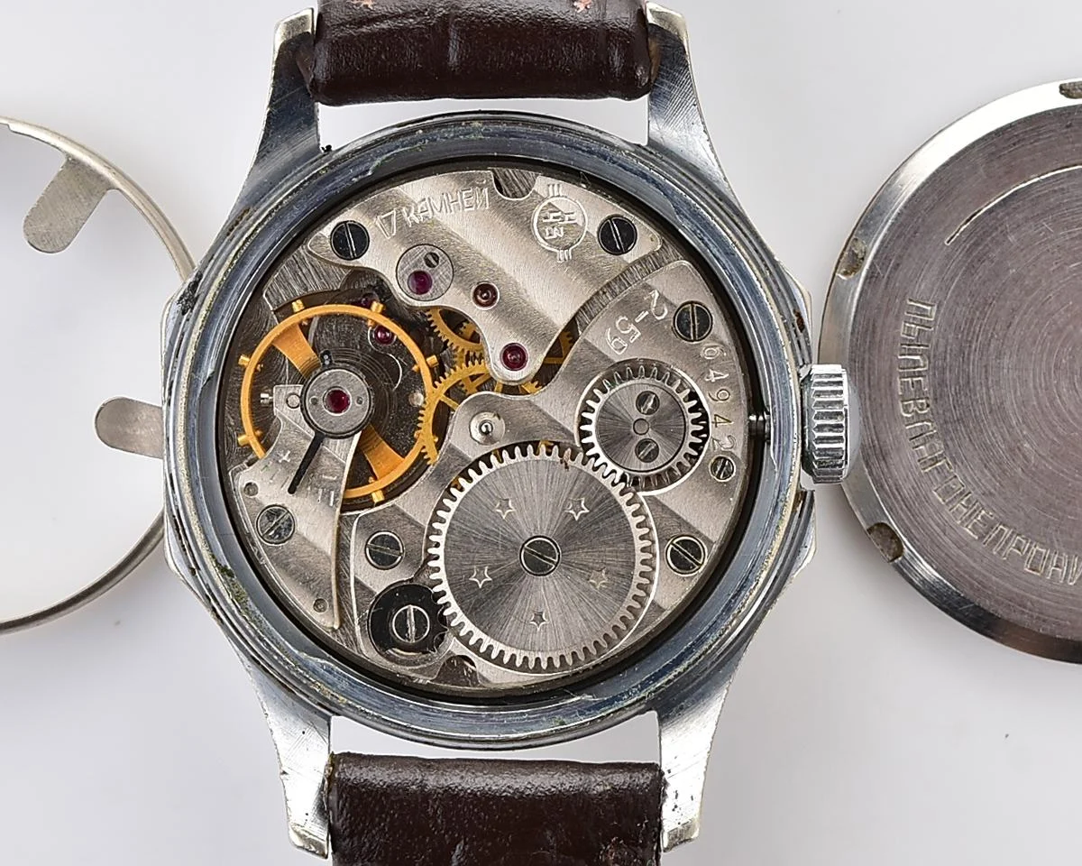 Vintage Soviet Raduga (Vostok) mechanical watch, from the 2nd quarter of 1959