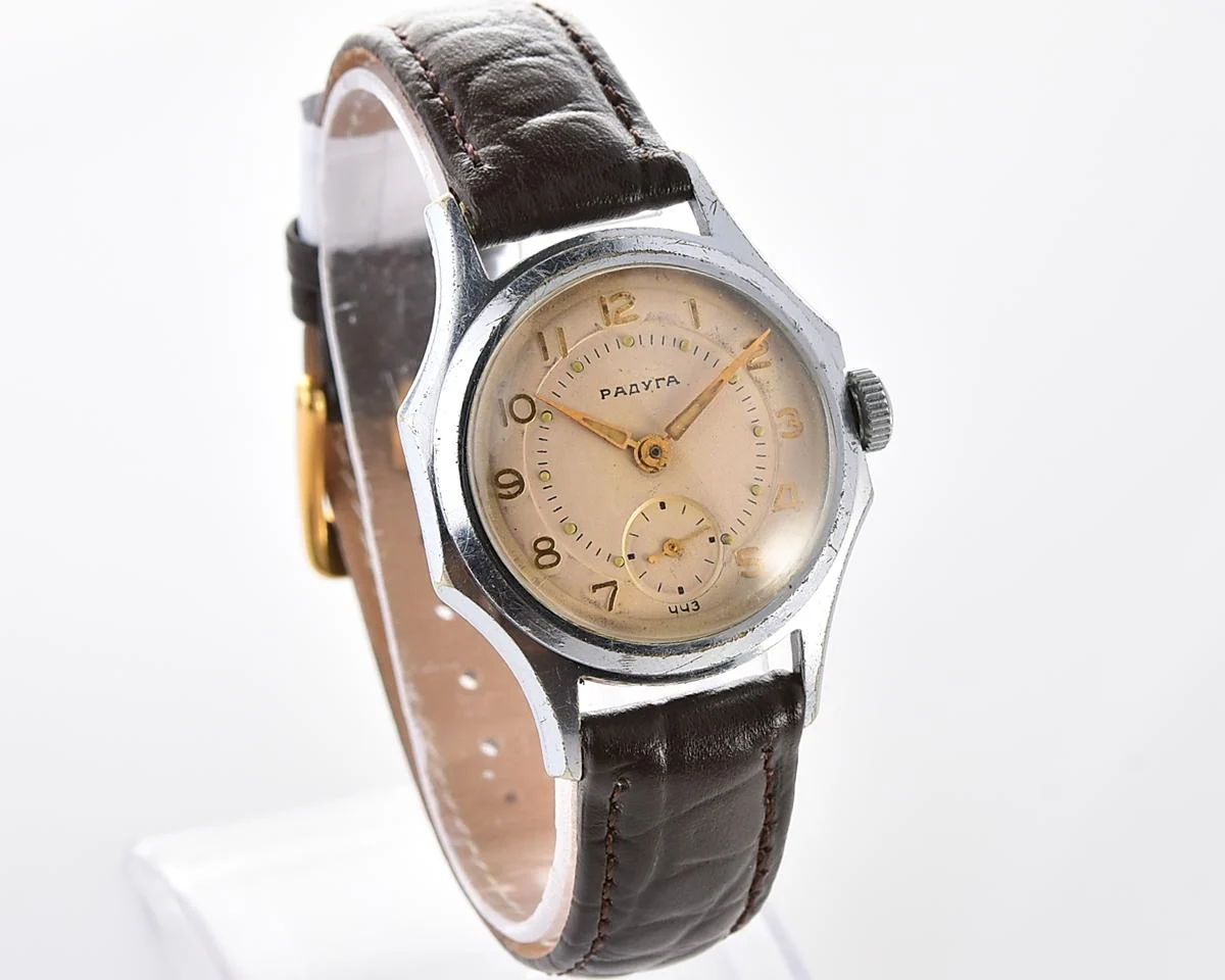 Vintage Soviet Raduga (Vostok) mechanical watch, from the 2nd quarter of 1959