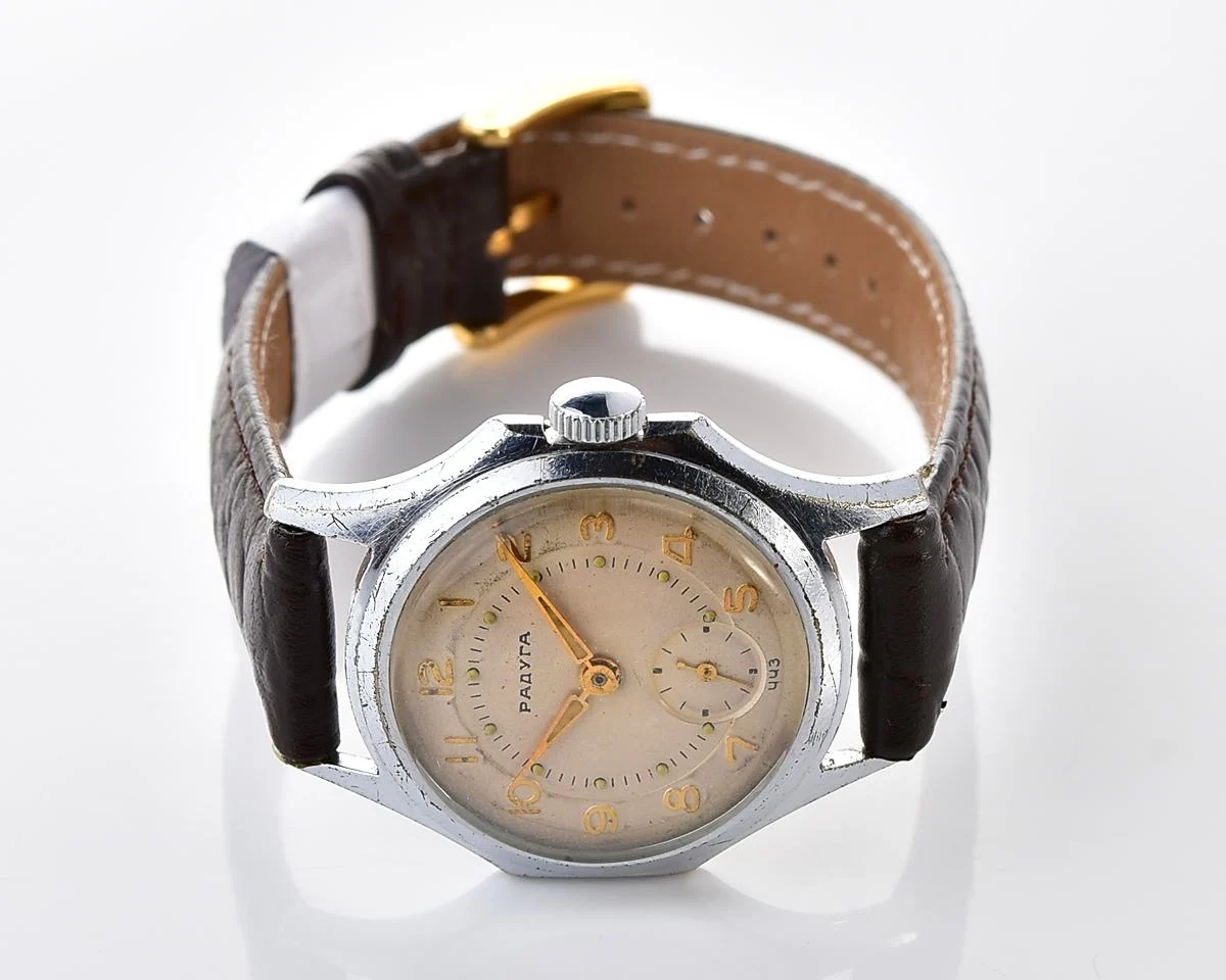 Vintage Soviet Raduga (Vostok) mechanical watch, from the 2nd quarter of 1959