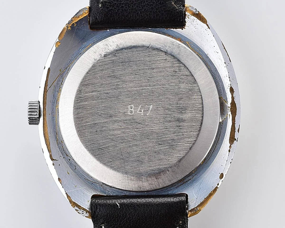 Vintage Soviet mechanical wristwatch Raketa "Big Zero"