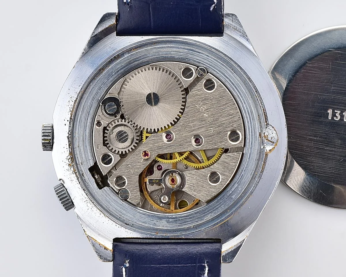 Soviet RAKETA perpetual calendar wristwatch