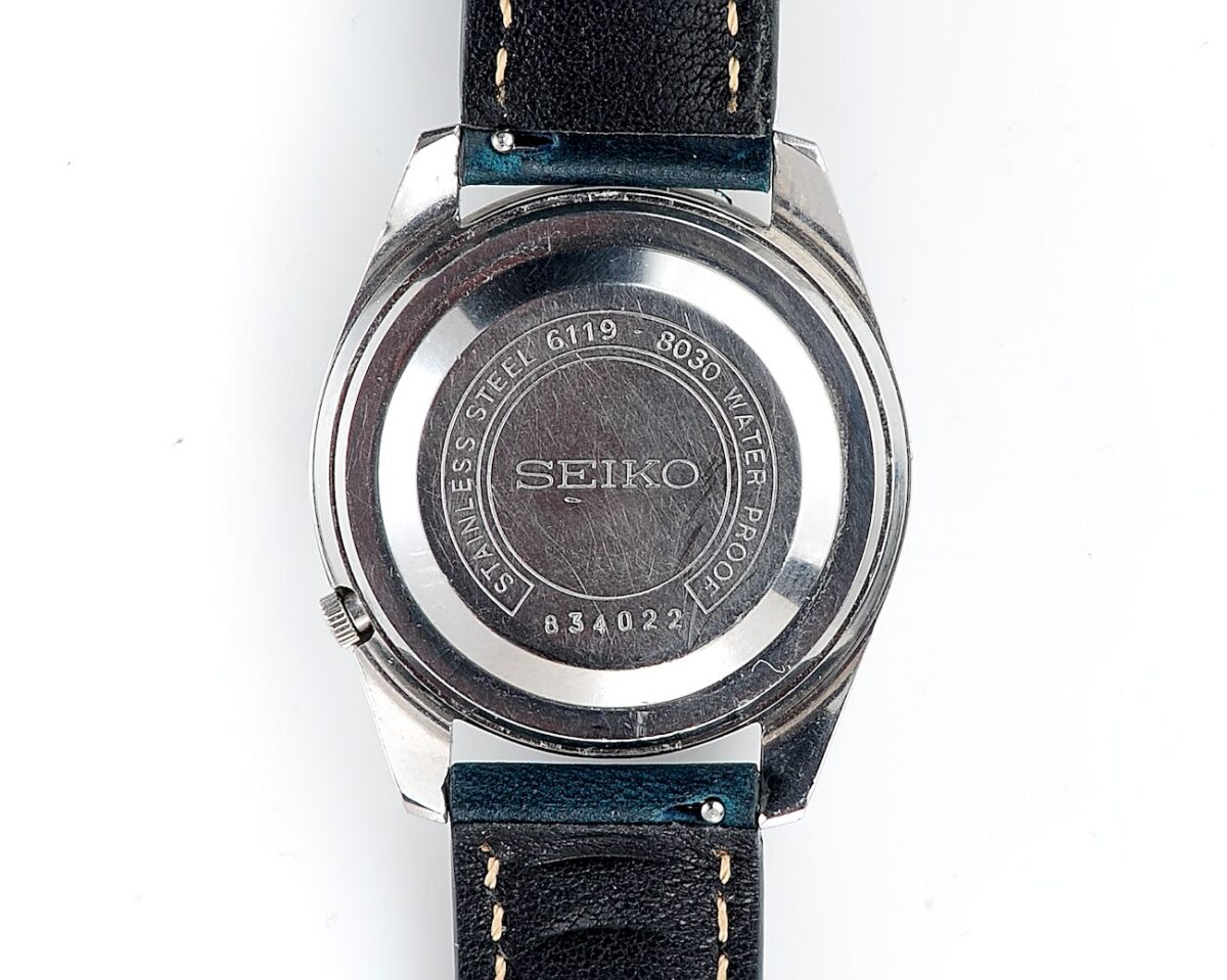 Vintage 1968 Seiko 5 Automatic with Deep Navy Sunburst Dial