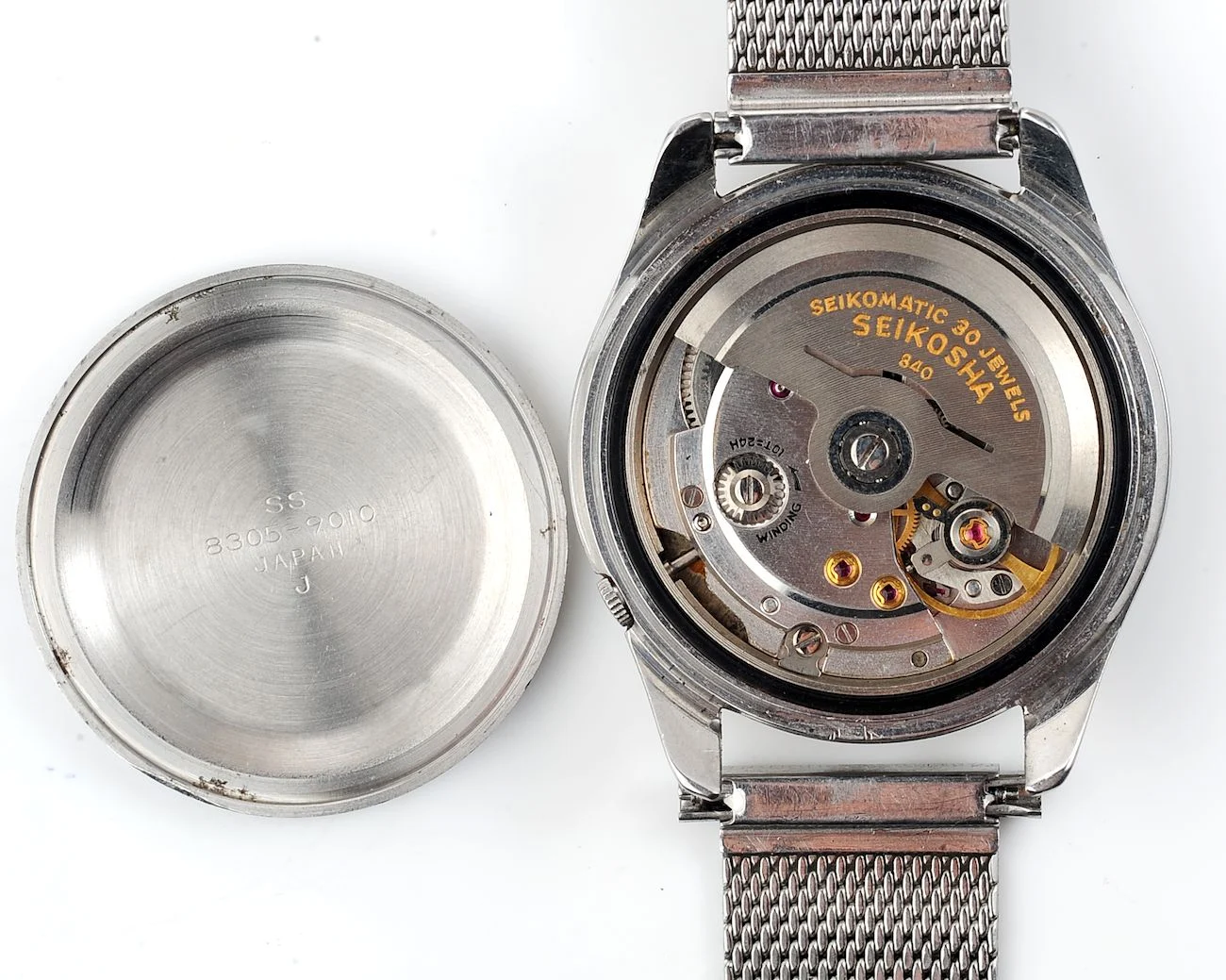 Vintage Seiko Seikomatic-R 30 Jewels Automatic wristwatch, from May 1965