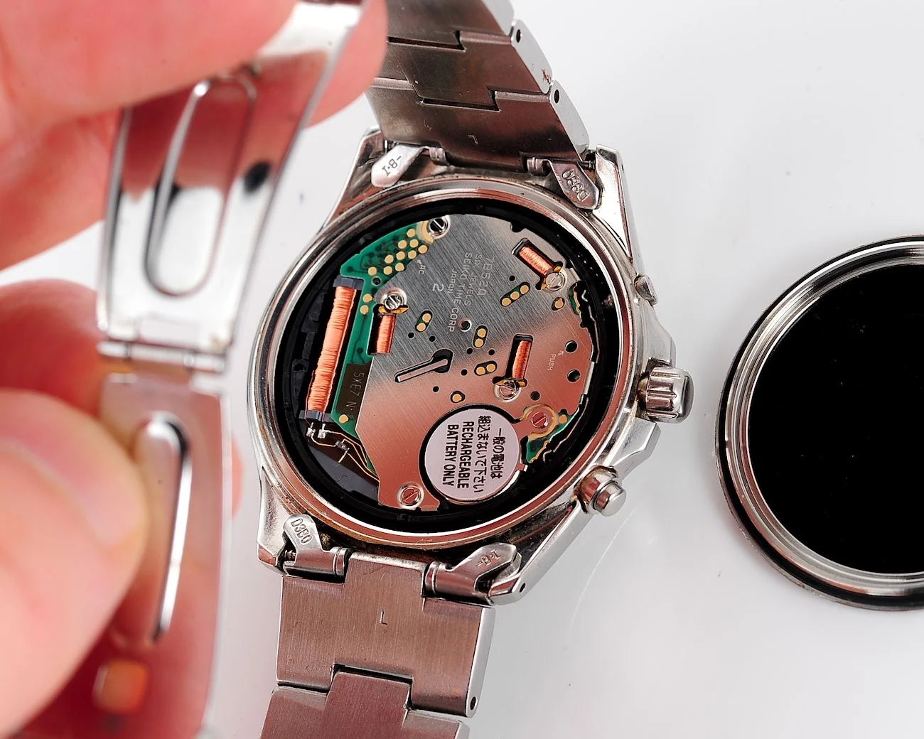 SEIKO Solar Radio Controlled Watch Date 10BAR 19214-SCS_2217