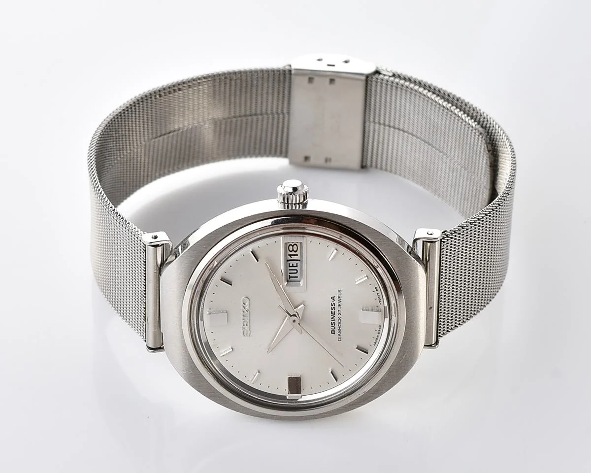 Vintage Seiko Business-A – Silver Sunburst Day-Date from March 1969