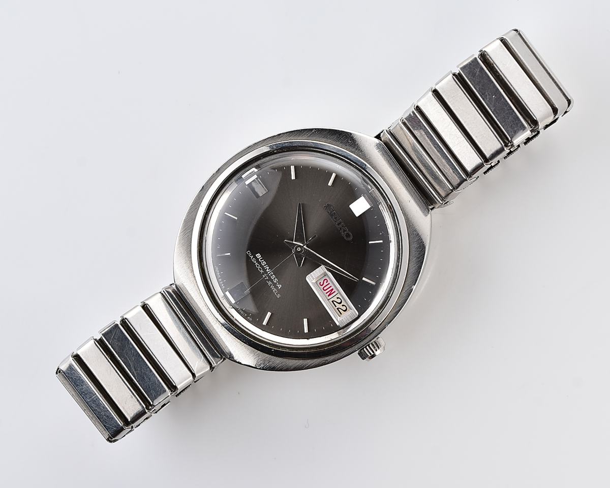 Vintage Seiko Business-A – Gray Sunburst Day-Date from April 1967